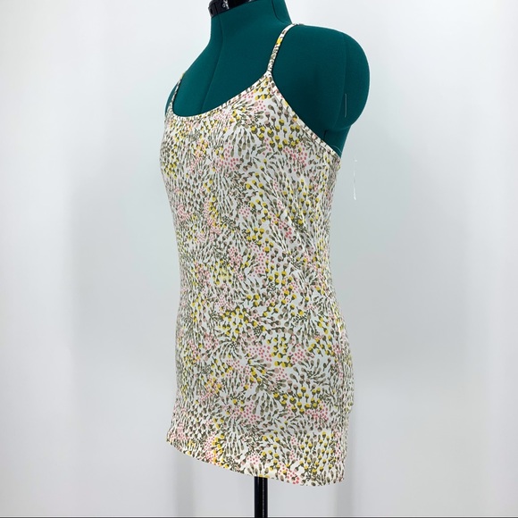2/$25 Ann Taylor LOFT Outlet Women's Cotton Stretch Floral Camisole Tank, Medium - Picture 4 of 16